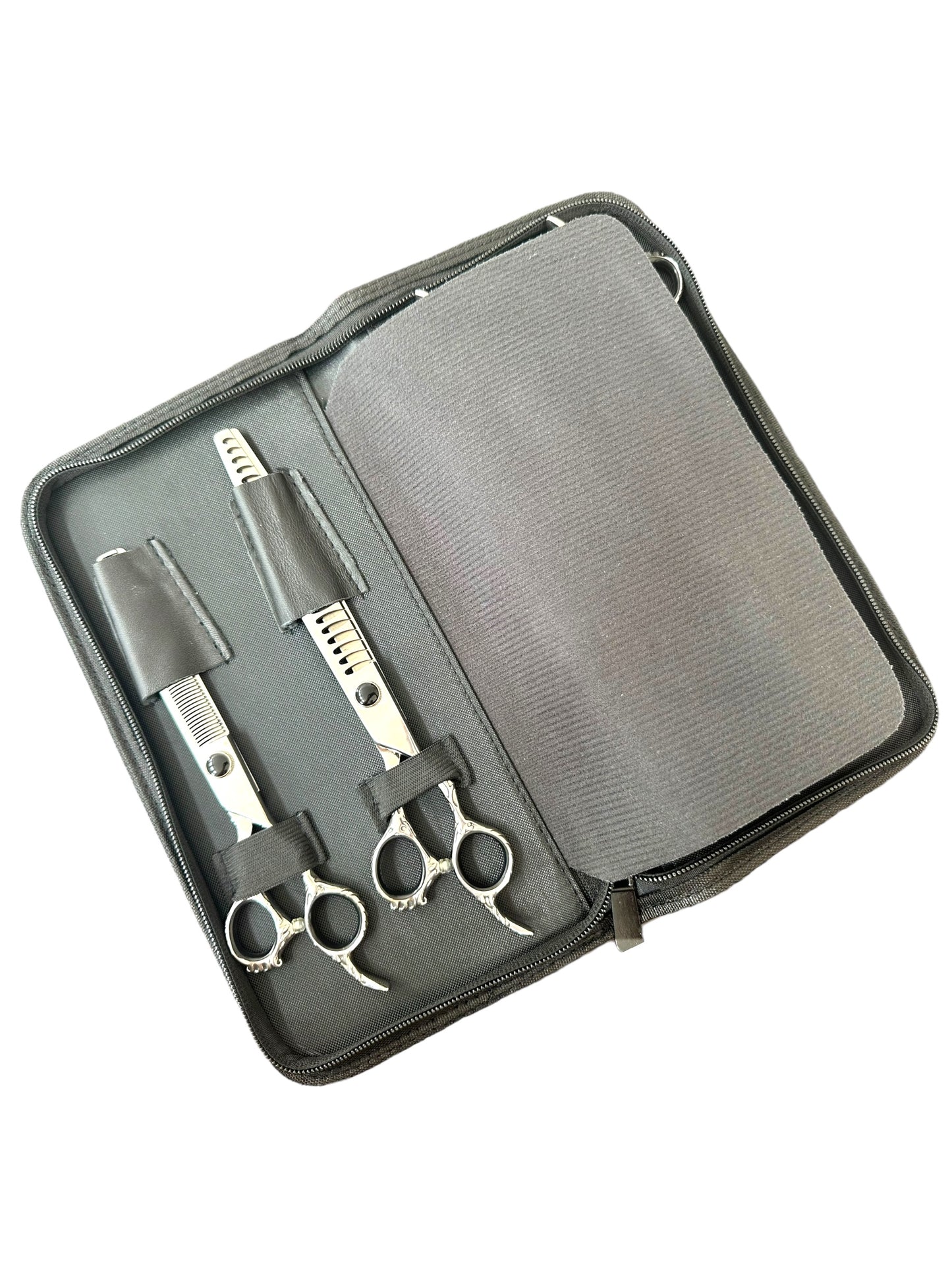Professional Dog Grooming Scissors Set – Straight, Thinning, Curved & Chunker