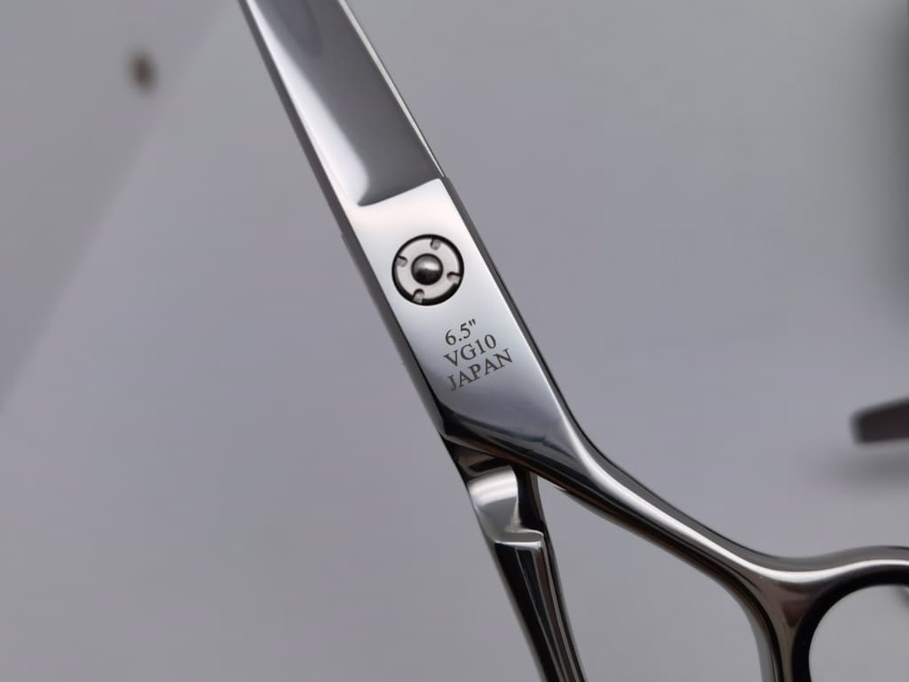 BBold 8.0″ Silver Shear & Thinner Set with Yellow Ring Inserts