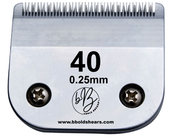 #40 Grooming Blade – 0.25mm (A5 Compatible)