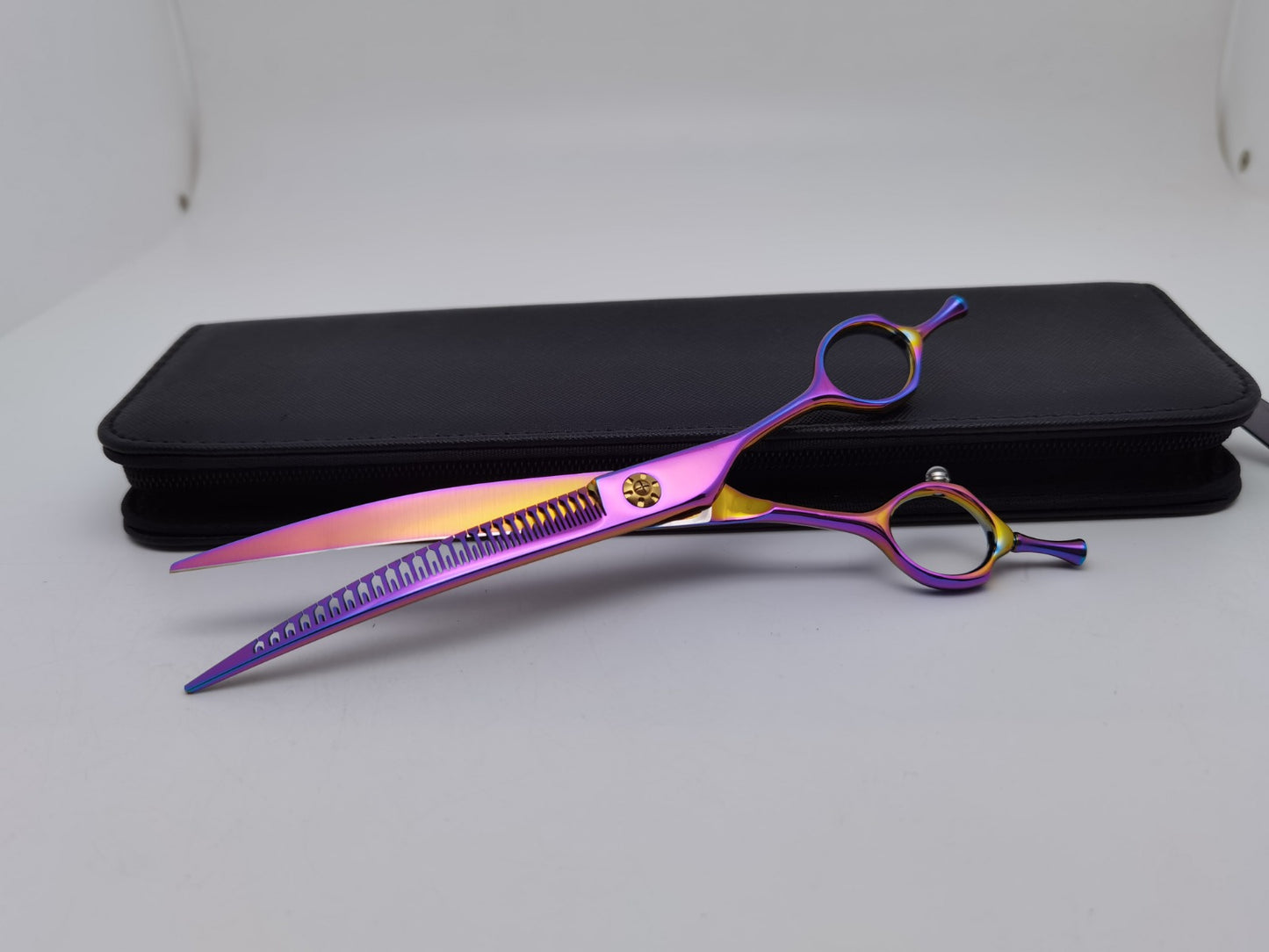 BBold 8.0″ Rainbow Curved Thinning Shear