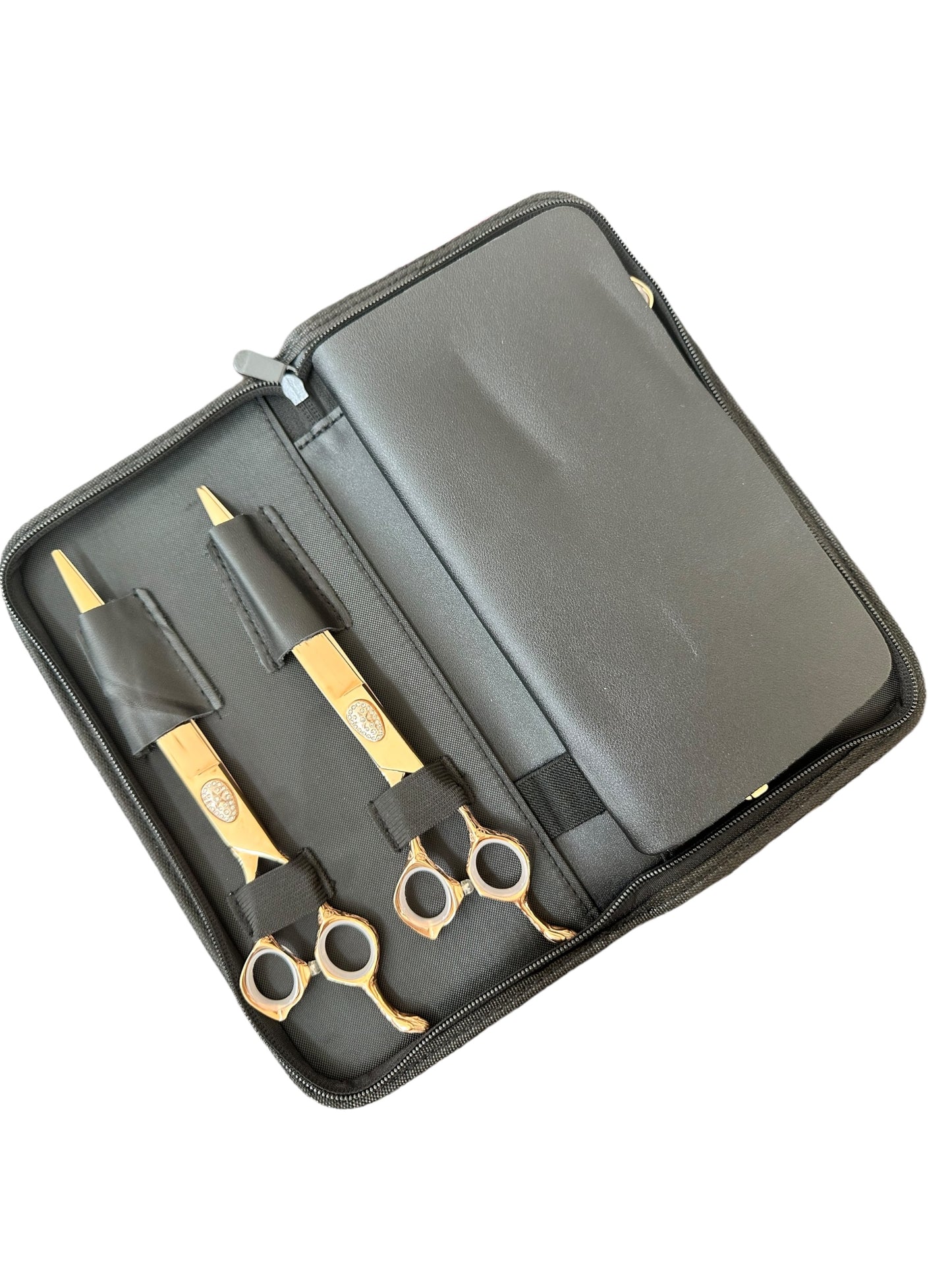 Professional Dog Grooming Scissors Set – Straight, Thinning, Curved & Chunker