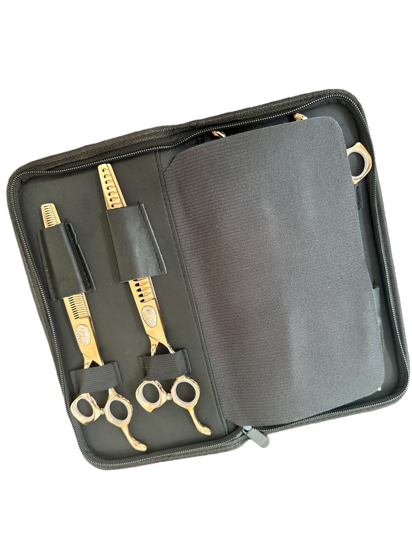 Professional Dog Grooming Scissors Set – Straight, Thinning, Curved & Chunker