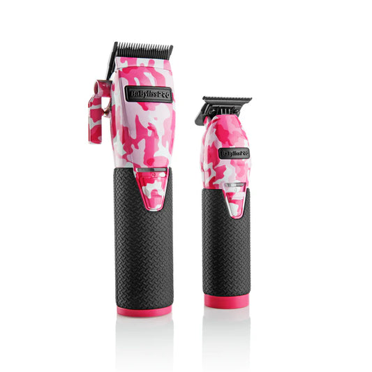BaBylissPRO LimitedFX Pink Camo Gift Set – Clipper & Trimmer
