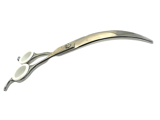 Professional Dog Grooming Scissors – Extreme Curved, 7.5″ | 45° Blade
