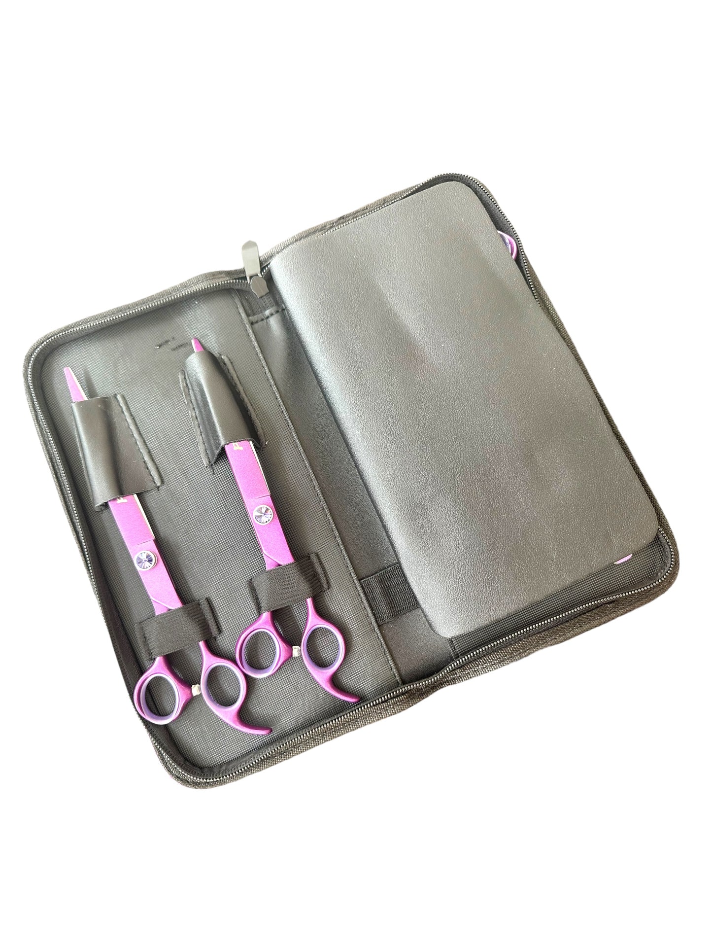 Professional Dog Grooming Scissors Set – Straight, Thinning, Curved & Chunker