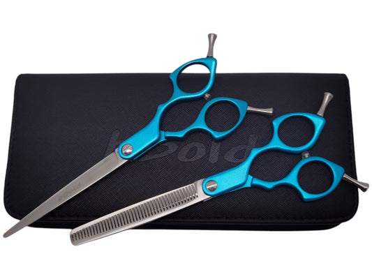 Professional Dog Grooming Scissors Set – Straight & Thinning