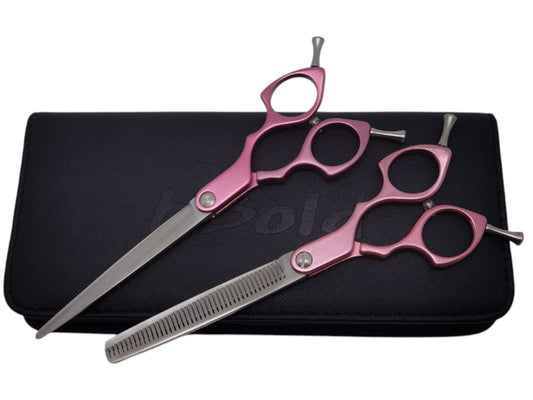 Professional Dog Grooming Scissors Set – Straight & Thinning