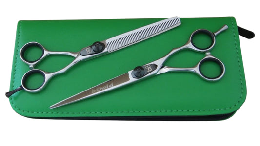 Professional Hair Cutting Scissors Set – 6.5″ | Straight & Thinning Shears
