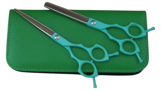 Professional Hair Cutting Scissors Set – 6.5″ | Straight & Thinning Shears
