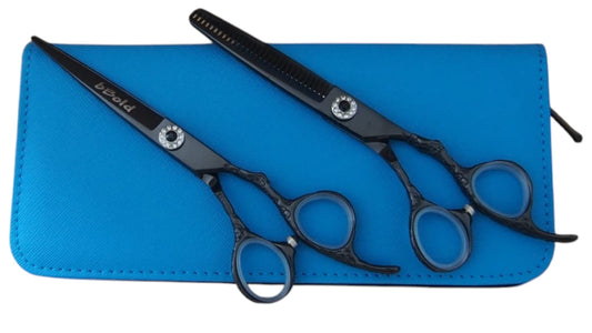 Professional Hair Cutting Scissors Set – 6.0″ | Straight & Thinning Shears