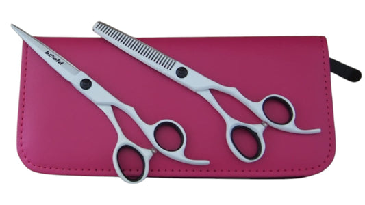 Professional Hair Cutting Scissors Set – 6.0″ | Straight & Thinning Shears