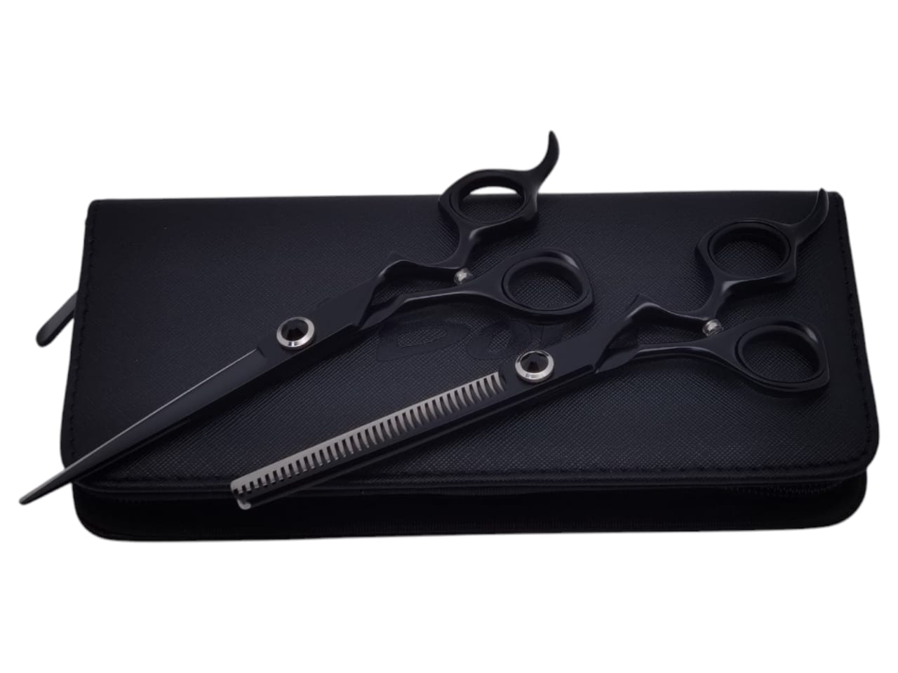 Professional Hair Cutting Scissors Set – 6.5″ | Straight & Thinning Shears