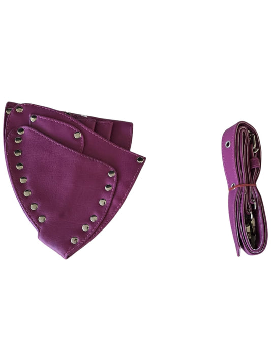 Hairdressing Tool Belt Adjustable Scissors Holder Leather Hairdresser Bag