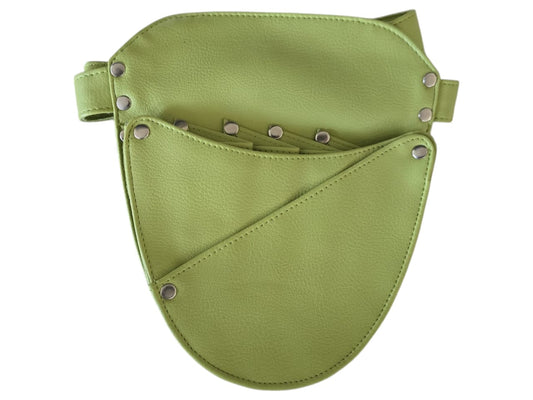 Hairdressing Tool Belt Adjustable Scissors Holder Leather Hairdresser Bag