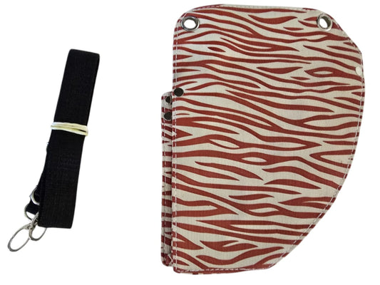 Hairdressing Tool Belt Adjustable Scissors Holder Leather Hairdresser Bag