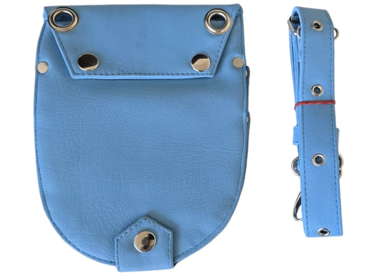 Hairdressing Tool Belt Adjustable Scissors Holder Leather Hairdresser Bag