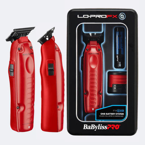BaBylissPRO FXONE Lo-ProFX Limited Edition Matte Red Trimmer (FX729MR