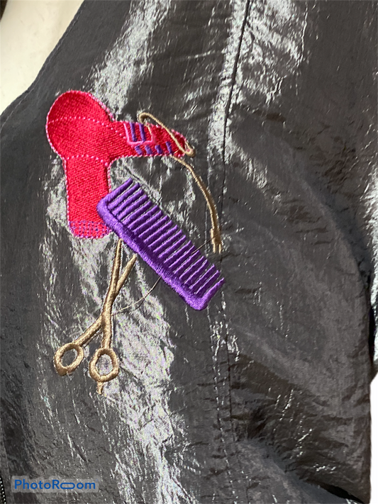 Long Zipper Stylist/Groomer Vest with Pockets