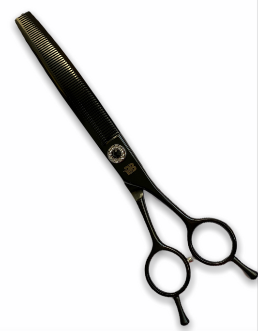 Professional Dog Grooming Scissors – Downward Curved, 7.0″ | 440C Japanese Steel