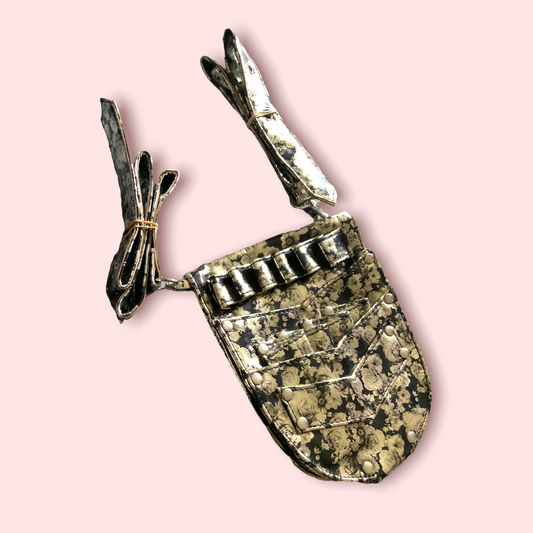 Scissors Pouch PU Leather Salon Barber Hairdressing Scissors Holster Hair Stylist Tools Bag Comb Shear Holster Waist Shoulder Belt