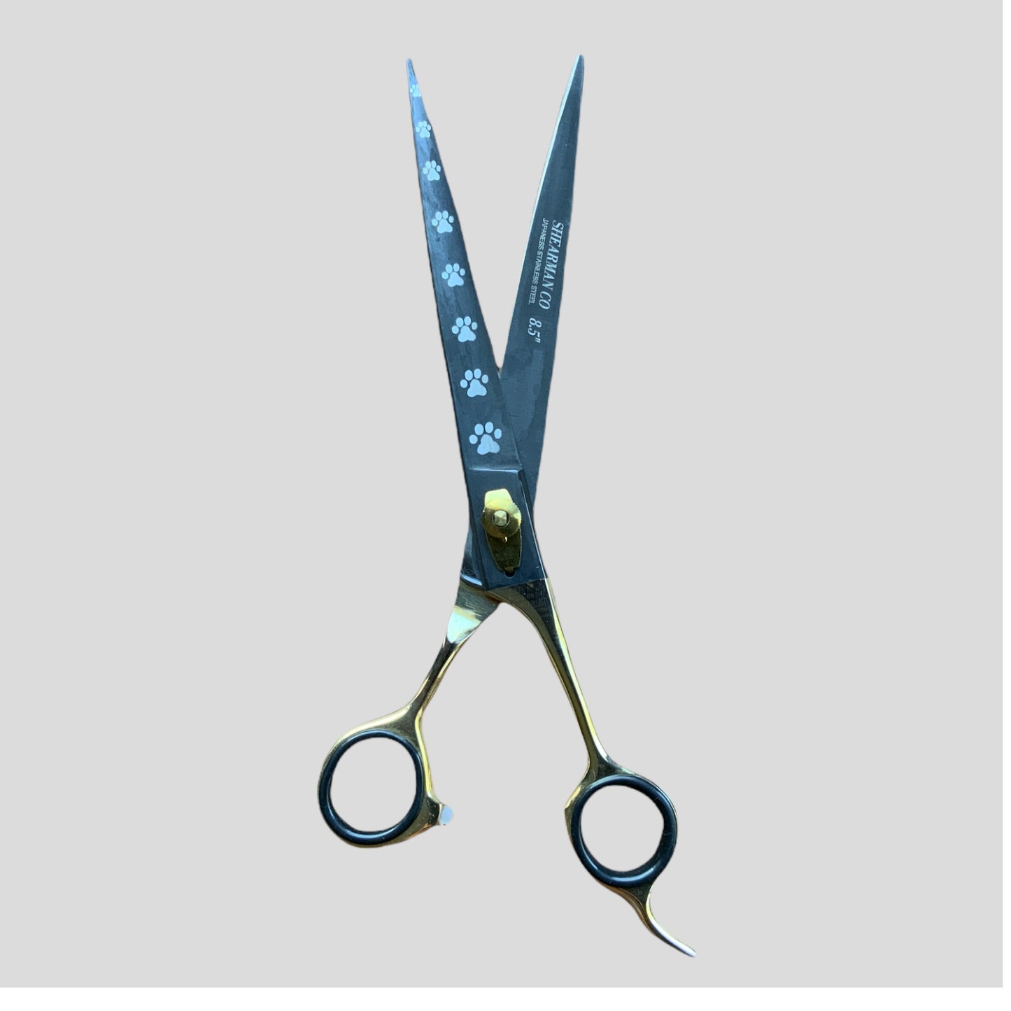 Professional Dog Grooming Scissors Set – Straight, Curved & Chunker, 8.5″