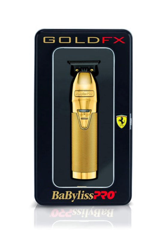 BaBylissPRO GoldFX Skeleton Outliner – Cordless Trimmer FX787GDB