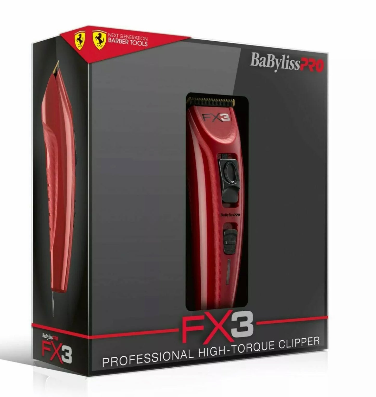 BaBylissPRO FX3 Cordless Hair Clipper – #FXX3C (110–220V)
