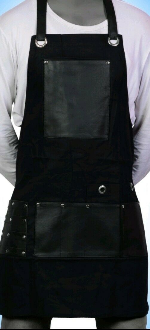 Salon Hairdressinxg Hair Cutting Apron Front-Back Cape for Barber Hairstylist