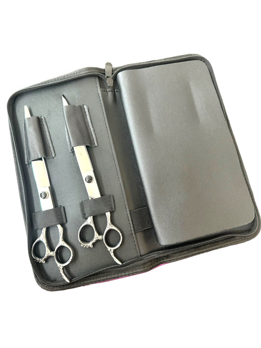 Professional Dog Grooming Scissors Set – Straight, Thinning, Curved & Chunker