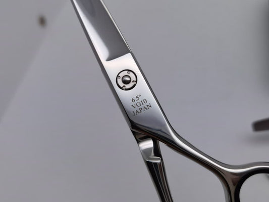 BBold 8.0″ Silver Shear & Thinner Set with Yellow Ring Inserts