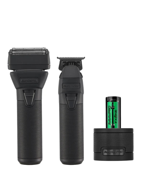 BaBylissPRO® Limited Edition FXONE BlackFX All-Metal Trimmer & Shaver Prepack