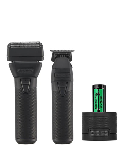 BaBylissPRO® Limited Edition FXONE BlackFX All-Metal Trimmer & Shaver Prepack