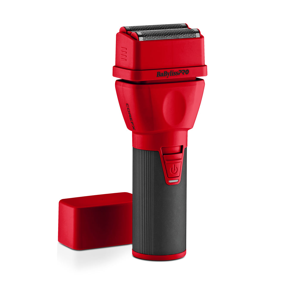 BaBylissPRO COREFX Double-Foil Shaver – Red (FX75FS2RD)