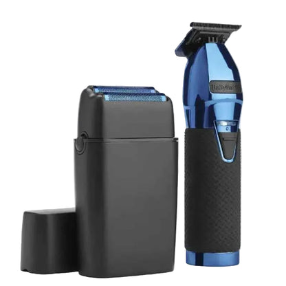 BaBylissPRO LimitedFX Black & Blue Trimmer & Shaver Combo (FXDUOFS2TBL)