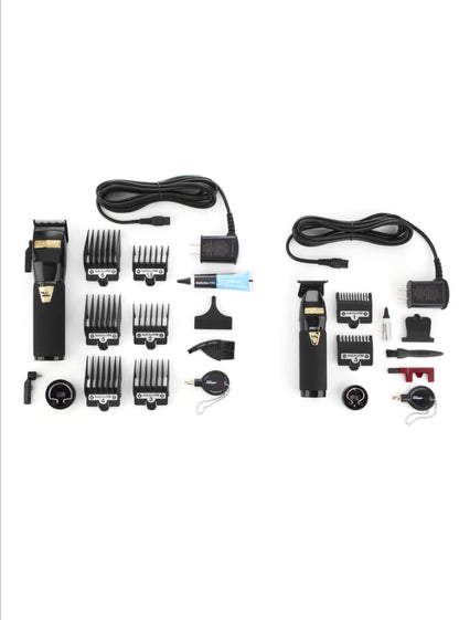 BaBylissPRO LimitedFX Boost+ Gift Set – Clipper, Trimmer & Charging Base (FXHOLPKCTB-B)