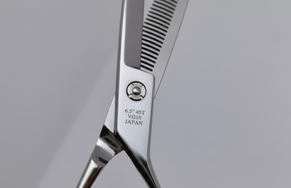 BBold 8.0" Silver Shear & Thinner Set – Blue Ring Inserts