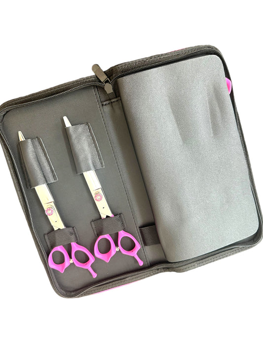 Professional Dog Grooming Scissors Set – Straight, Thinning, Curved & Chunker
