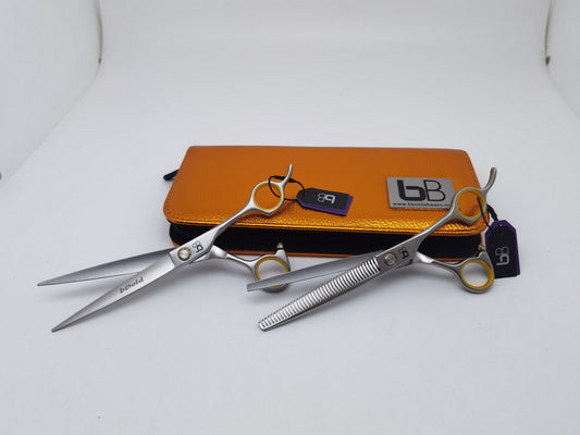Professional Barber Hair Cutting Scissors/Shears – 7.0″ set