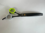 Curved Eraser Dog Grooming Scissors, 23 Teeth,7.0 Inch,80% Thinning Rate,Light Weight, Designed for Bulking off Coat Quickly (Copy)