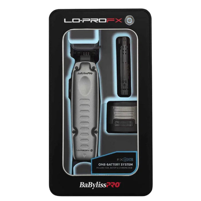 BaBylissPRO FXONE Lo-ProFX Limited Edition Matte Gray Clipper & Trimmer Combo – FX829 & FX729