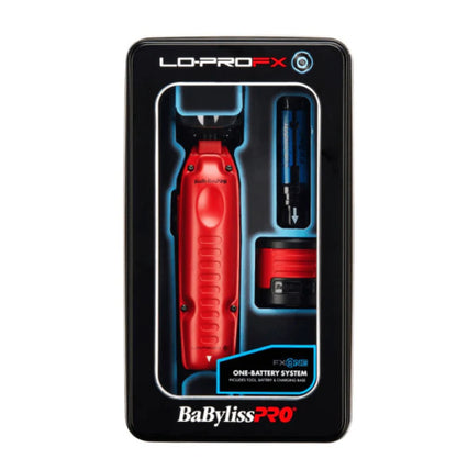 BaBylissPRO FXONE Lo-ProFX Limited Edition Matte Red Clipper and Trimmer
