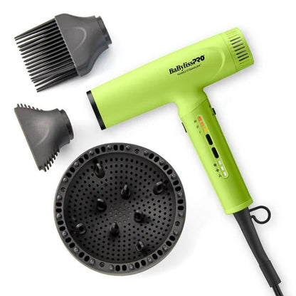 BaBylissPRO® FXONE™ Lo-ProFX Limited Edition Neon Matte Clipper, Trimmer and Dryer COMBO