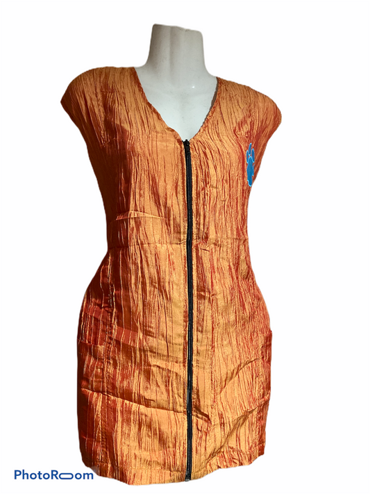 Long Zipper Stylist/Groomer Vest with Pockets