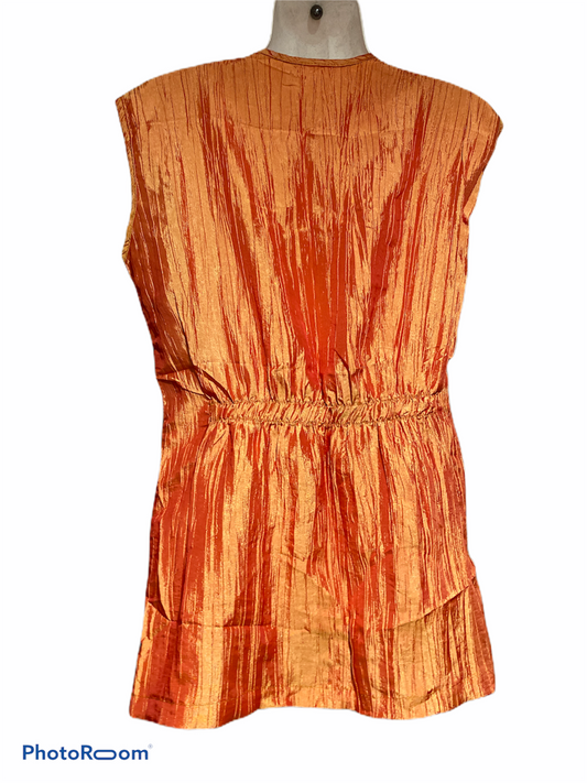 Long Zipper Stylist/Groomer Vest with Pockets