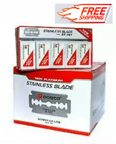 Dorco Platinum Blades, Extra Sharp, Double Edge
