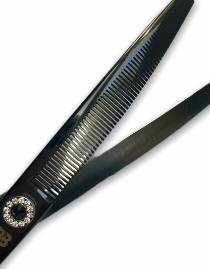 Professional Dog Grooming Scissors – Downward Curved, 7.0″ | 440C Japanese Steel
