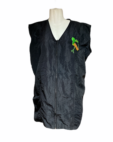 Long Zipper Stylist/Groomer Vest with Pockets