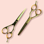 Professional Hair Cutting Thinning Scissors Barber Shears Hairdressing Set ( 6 inches)