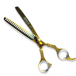 7.0 inches Professional Dog Grooming Scissors Set Straight, thinning, Curved and Chunkers