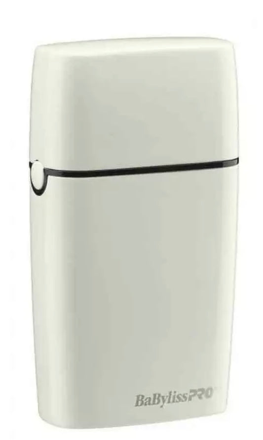 Babyliss Pro FOILFX02 White Cordless Double Foil Shaver 110-220 Volts FXFS2W